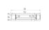Ecosmart Fire Flex 122RC.BX2 Right Corner Fireplace Insert - Black Finish / Stainless Steel Burner - ESF.FX.122RC.BX2